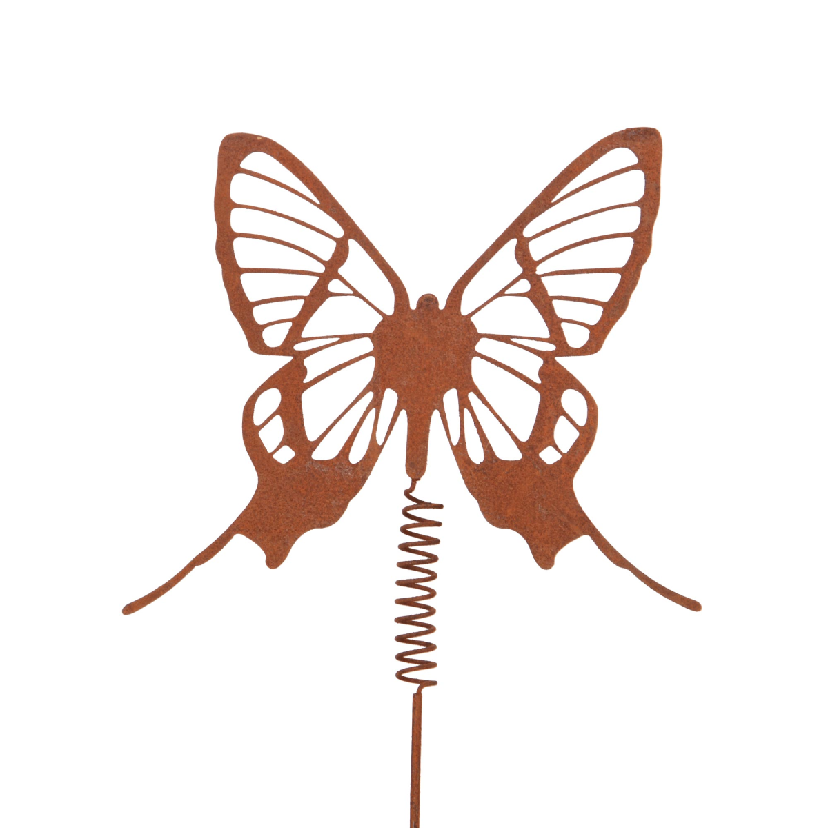 Roststecker Schmetterling mit Wackelfeder verschiedene Größen
